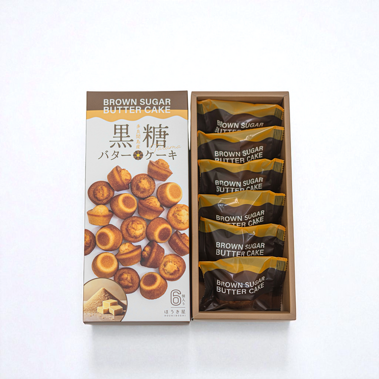 黒糖バターケーキ6個入り